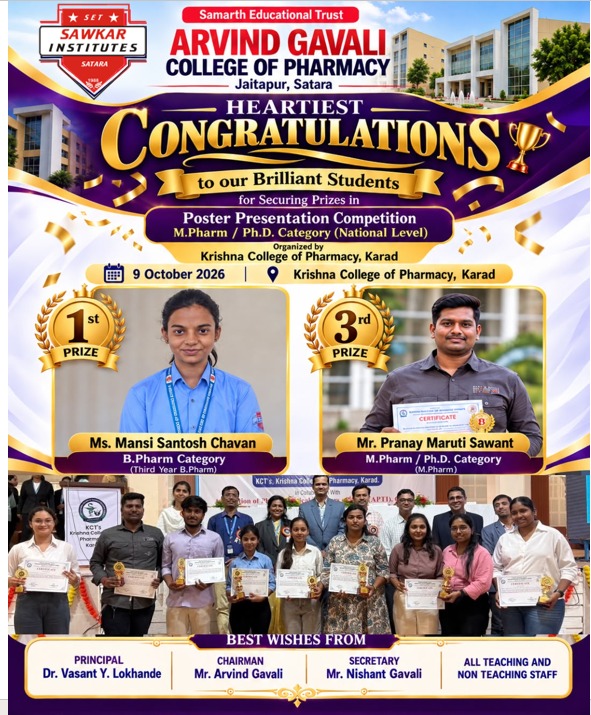 National Level Poster Presentation Competition Success